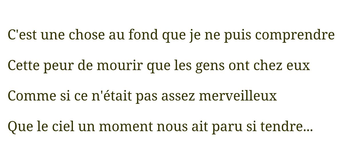"C'est une chose étrange à la fin que le monde" - Louis Aragon
#Aragon