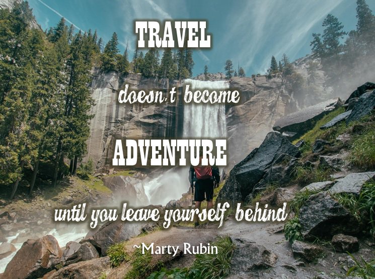eventoursindia's tweet photo. TRAVEL doesn't become ADVENTURE until you leave yourself behind. #travelquotes #travel #absolutejourneys https://t.co/qp6JT7573i