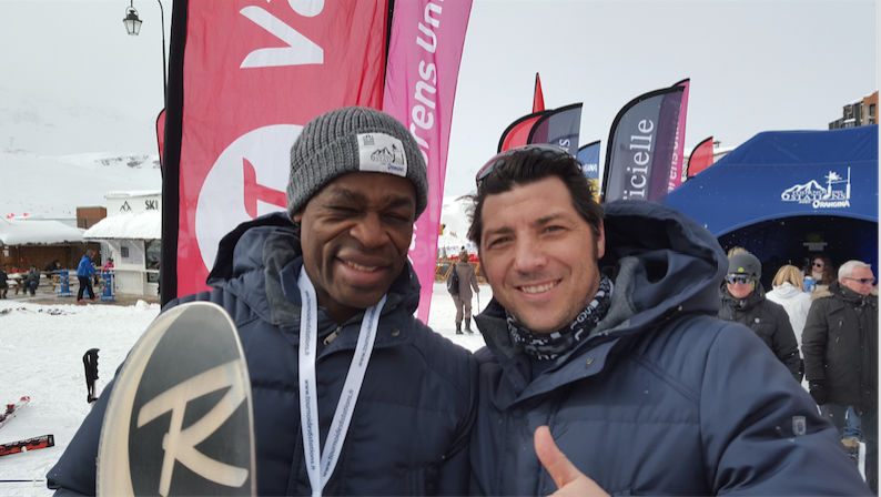 yanndelaigue's tweet photo. #6stations #Valthorens #DDay Serge #Betsen et Byron #Kelleher sont prêts ! #snowrugby https://t.co/bNtgo4adTx