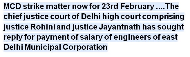 indialegalmedia's tweet photo. #LegalUpdate #MCDStrike @indybad @rajshri_rai https://t.co/Mxo32xjLFT