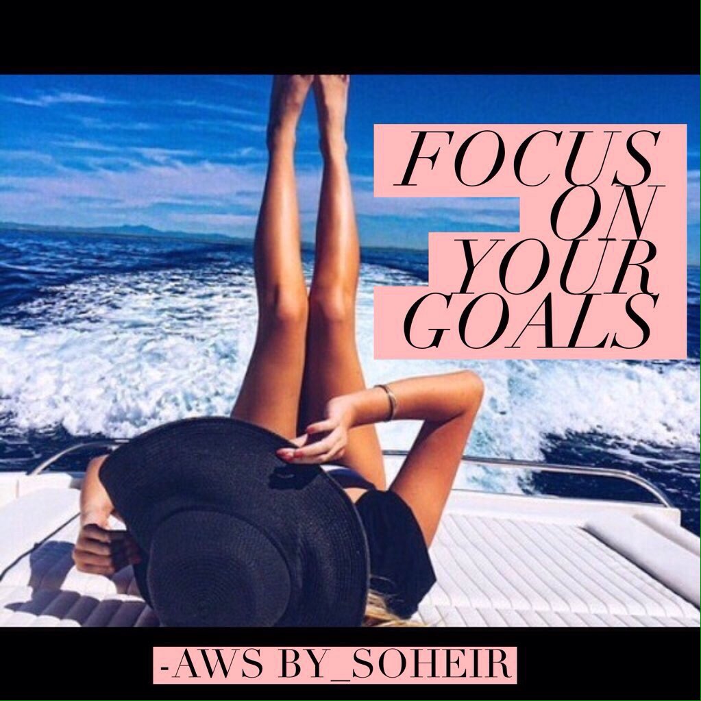Soheir_G's tweet photo. #quoteoftgeday Keep your eyes on your goals! #Positivevibes #success #MotivationMonday #empirestateofmind 🔝💯👌🏽👌🏽👌🏽 https://t.co/gGcCCYG9sL