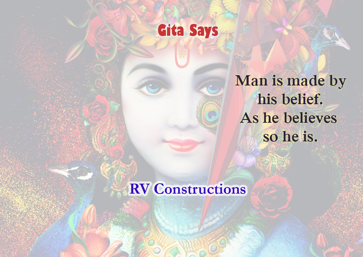 rv_construction's tweet image. #Bhagavadgita #monday motivation
visit us at: rvconstructions.wordpress.com