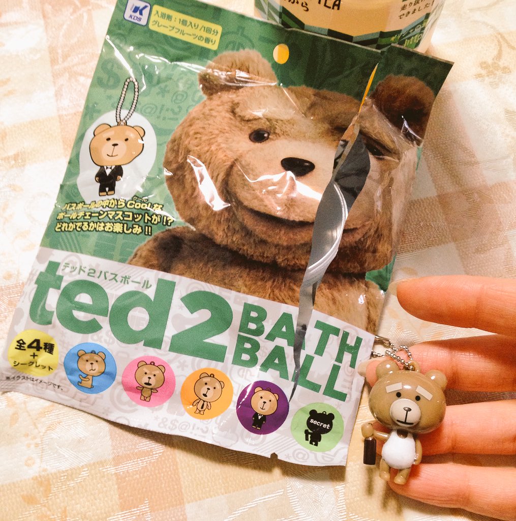 ioriiori0114's tweet image. #ted2 の #BATHBALL 使ってみた。しかもシークレット出た！