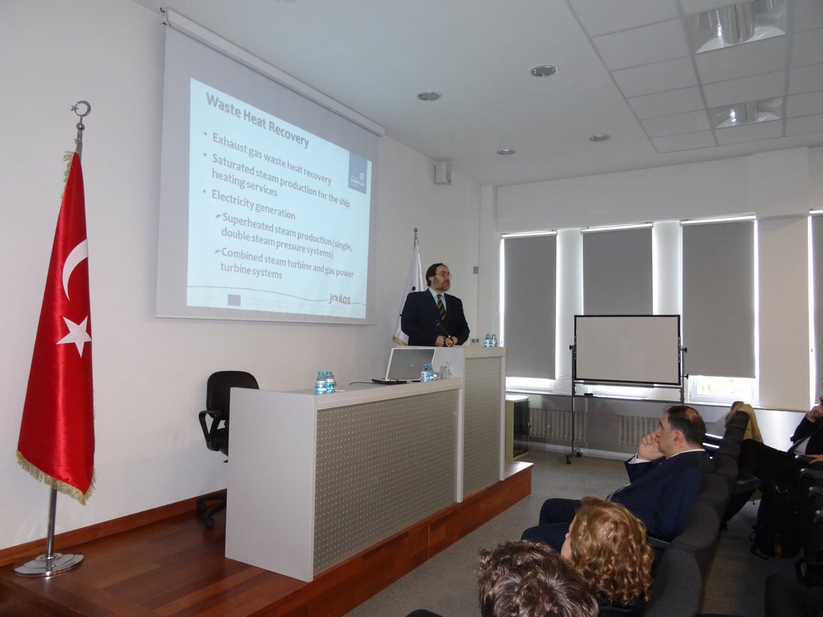 TurkShipAssn's tweet photo. Workshop on Ship Efficiency for Advanced Vessels within EMSHIP Week has started with the sponsorship of GISBIR https://t.co/HVmNhDrneu