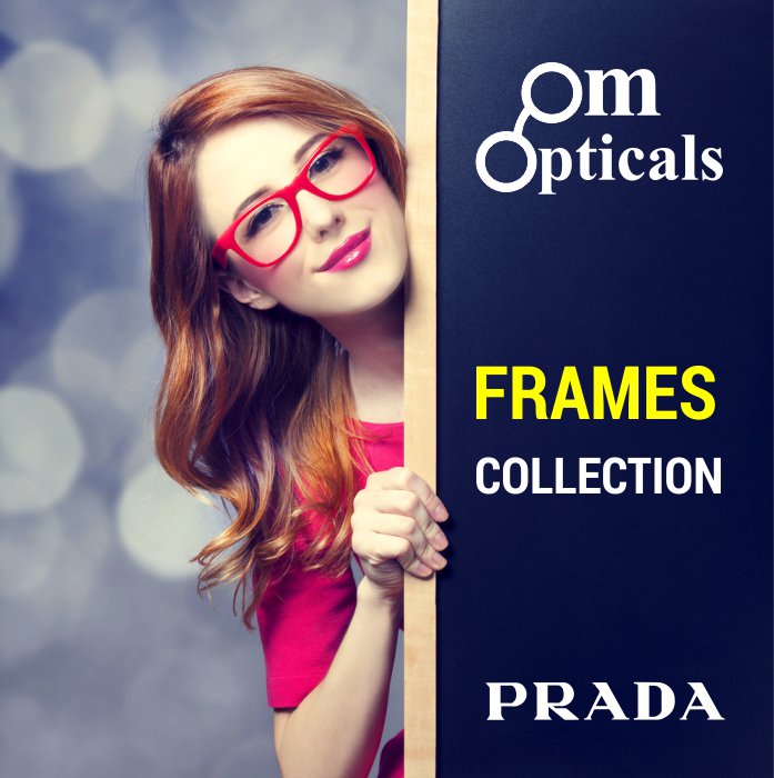 OpticalsOm's tweet photo. Complete 2016 #Prada Designer #SpectaclesFrames Collection From #OmOpticals. Call Us: 8527029789, 0120-4371763 https://t.co/9dAdZcy1MQ