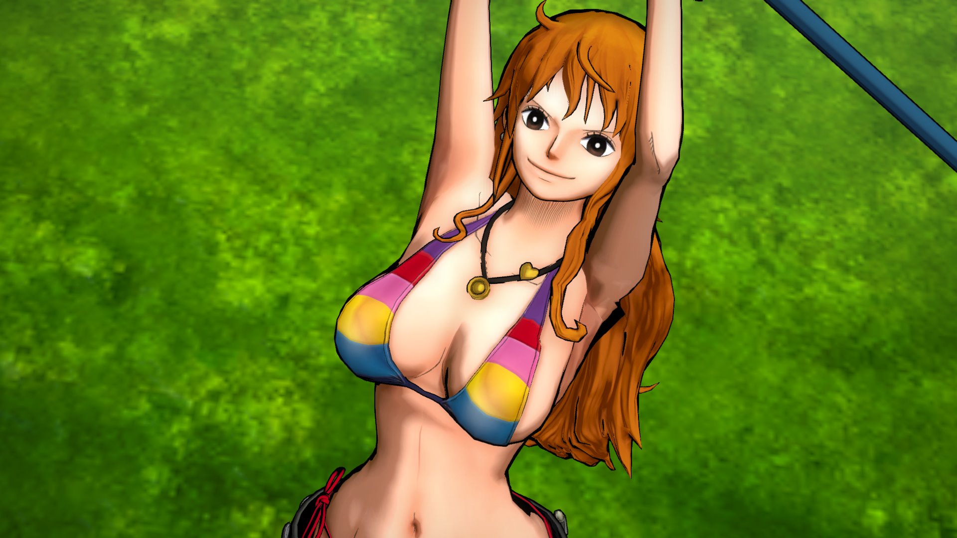 One Piece 家庭用ゲーム公式 本作の初回封入特典を紹介 続いてナミ ハンコック ロビンの水着コスチューム デザインはフィギュアｐ ｏ ｐシリーズを参考にしているぞ セクシーさも超再現だ T Co Yowtoftku0 ワンピースbb T Co