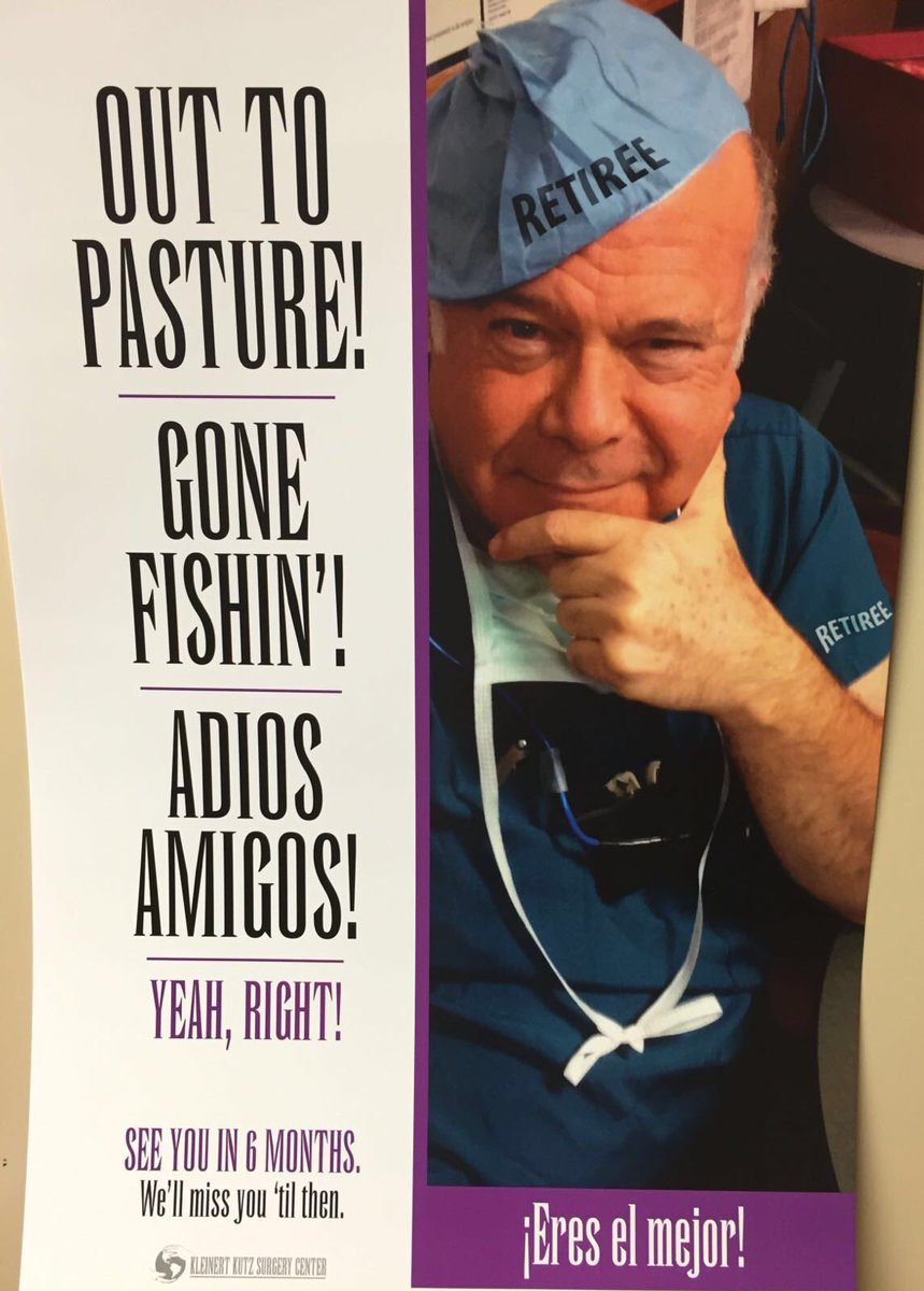 DrFPolo's tweet photo. I just can say THANK YOU VERY MUCH!! Best of luck with your new life, doc. @kleinertkutz #Scheker'sLouisville https://t.co/LikLvSxvd6
