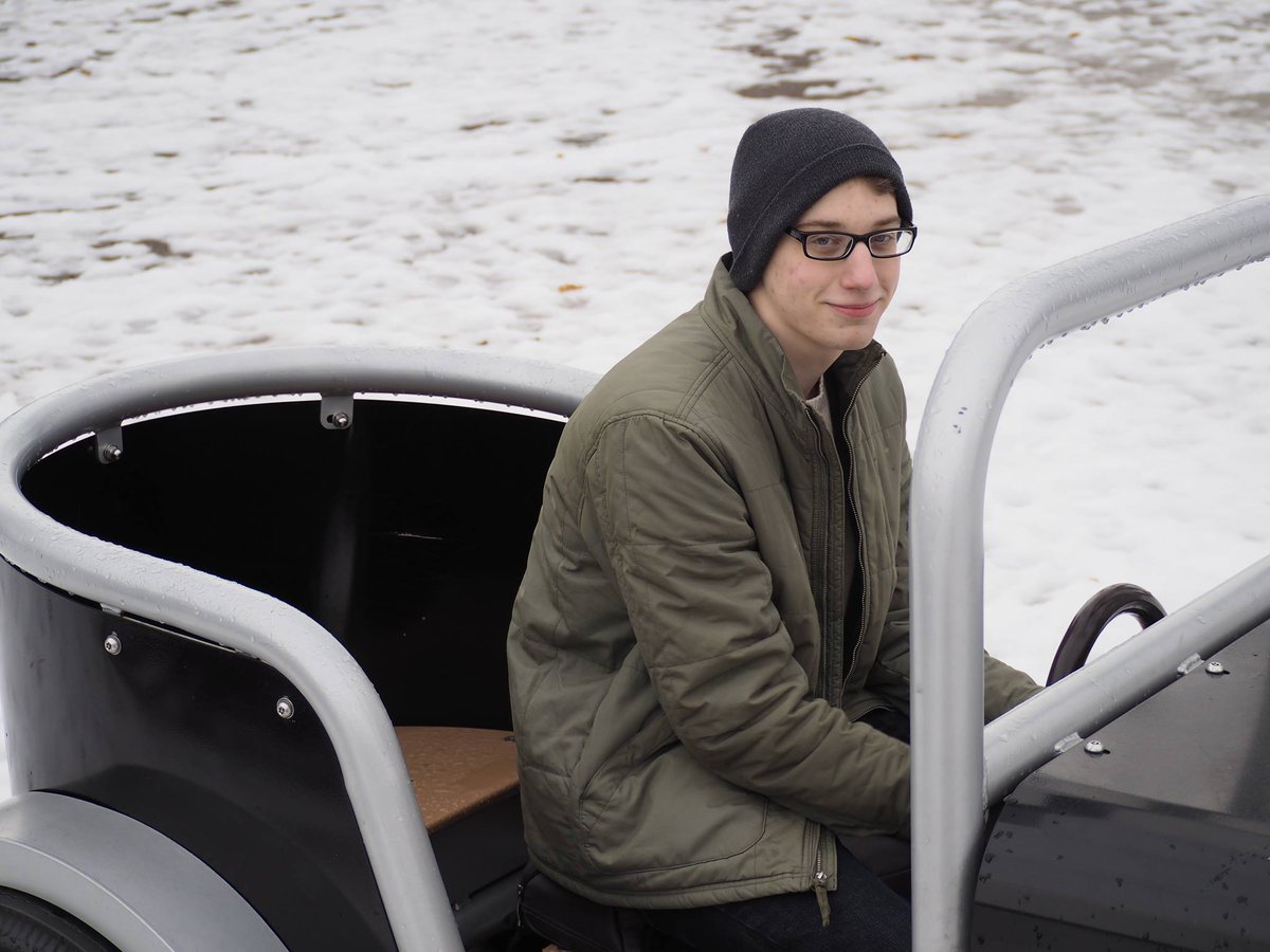 "Sometimes you have to think outside of the box, to get inside the box." #HumansoftheU