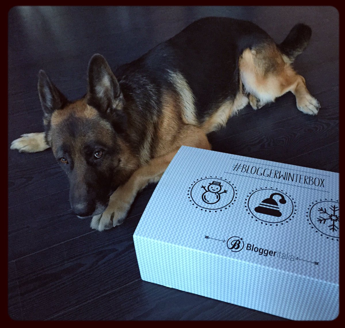 #Buongiorno!
La settimana parte bene: appena ricevuto la fighissima #bloggerwinterbox degli amici di @Blogger_Italia