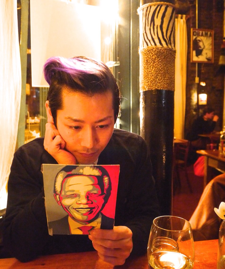 FReeKobi0704's tweet photo. Celebrating "one love" with Mandela. #desertmenu デザートメニュー、、実は裏がマンデラだった😊👀 #ワンラブ https://t.co/15MF5ybn4O