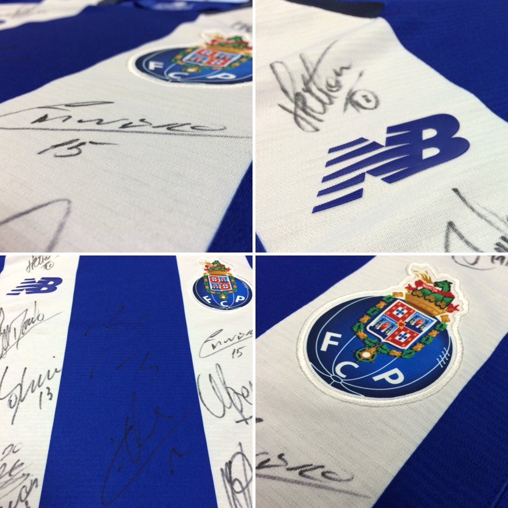 NBFootball's tweet photo. What a win for @FCPorto on Friday! Follow us and RT to win a signed shirt to celebrate! T&amp;C: https://t.co/VF0I4yebF1 https://t.co/VgWTVtbN8a