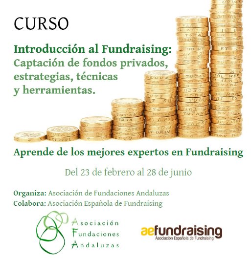 afandaluzas's tweet photo. Imposible captar nuevos fondos para tu organización sin prepararte para ello. #fundraising  https://t.co/WOMyRX0r47 https://t.co/Jk4hS1mDhr