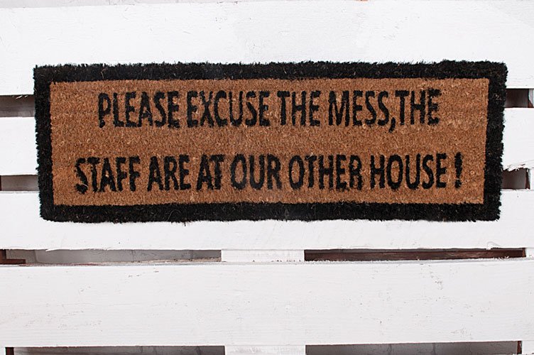 It's Monday morning again and this week we're giving away this quirky doormat! Simply FLW&amp;RT to win! :D #giveaway