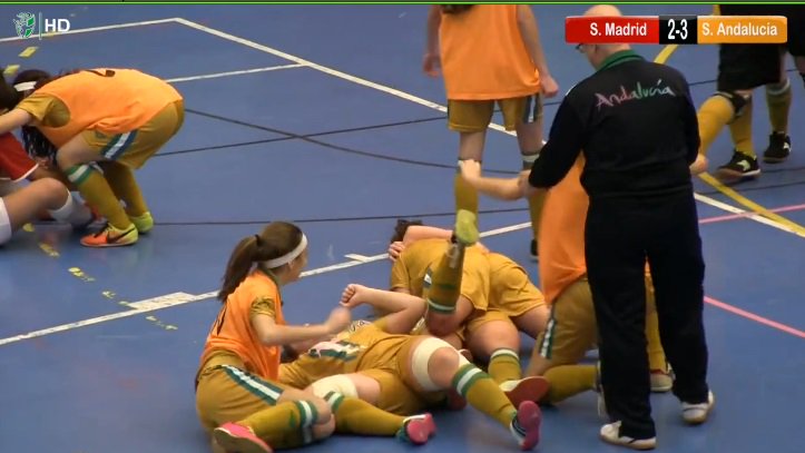 Buenos días #Madrid #AndaluzaSub17futsalfem partido del campeonato nacional en Humanes goo.gl/wql5sn