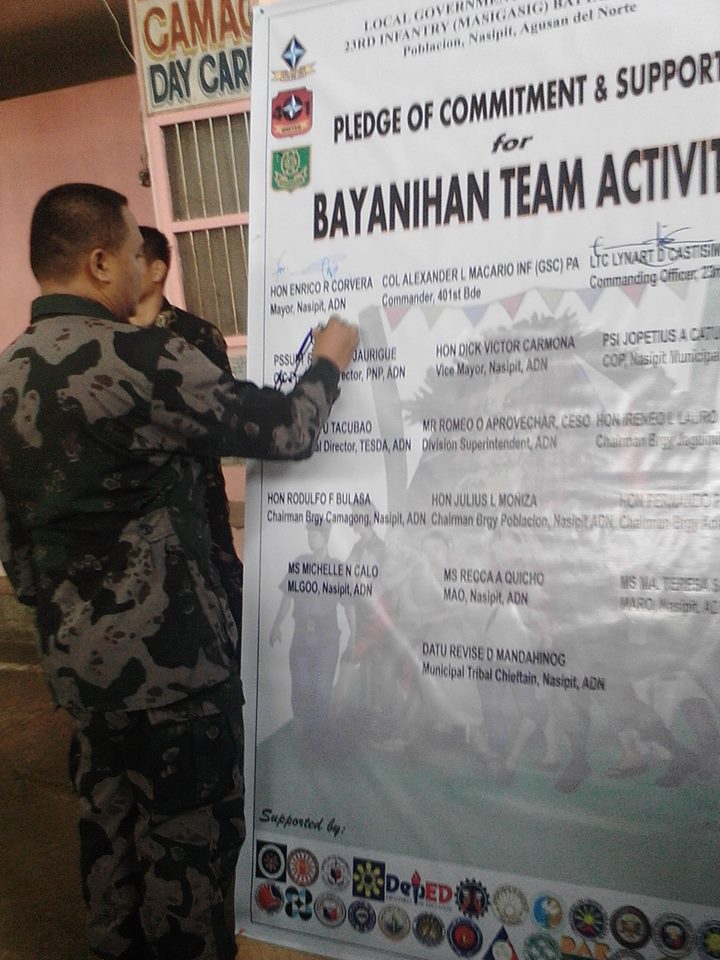 adnppopcrsec's tweet photo. StakeholdersCoordntngConf &amp; Send-offCeremony ofBTA of the 23rdIB attended by PSI SARENTO, reprsnting PSSUPT JAURIGUE https://t.co/h78UZQw1Ys