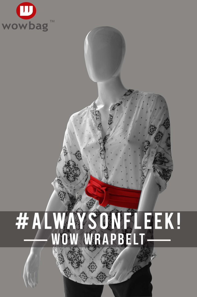 WOWbagonline's tweet photo. Be on fleek with the Red Wrapbelt, email info@wowbagonline.com for any orders, limited stock available! https://t.co/qUUexaGlNh
