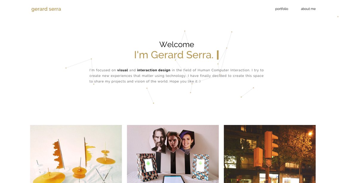 gerard_sgs's tweet photo. Finally Launched! I will update more info soon! #HelloWeb #interaction #design #happiness
https://t.co/aKWsJGBpK1 https://t.co/1KOwBdnYzh