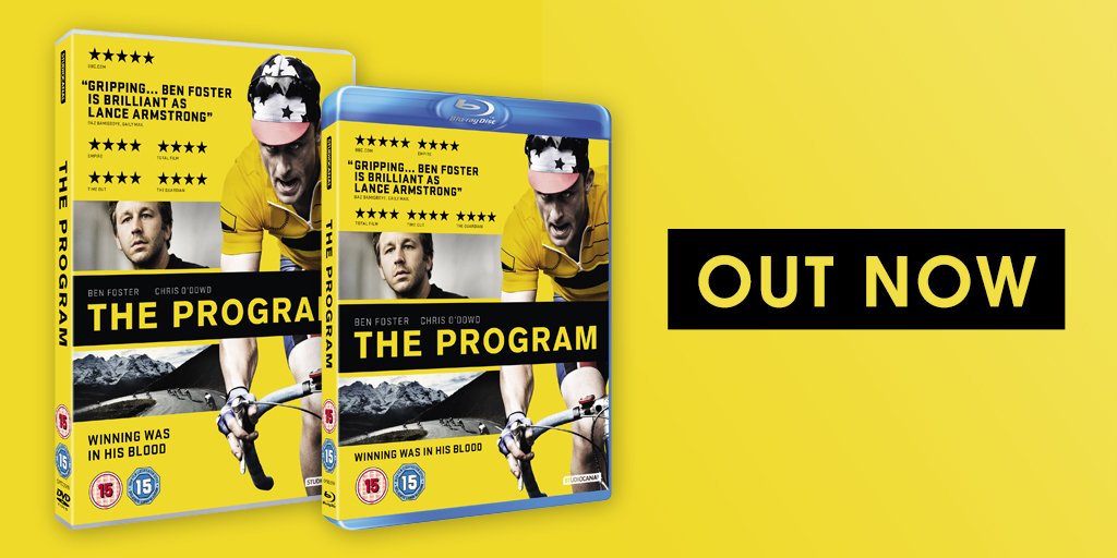 'Urgent, intelligent and compelling' ★★★★ <a href="/totalfilm/">Total Film</a> #TheProgram is out NOW on Blu-ray &amp; DVD po.st/ProgramAmazon