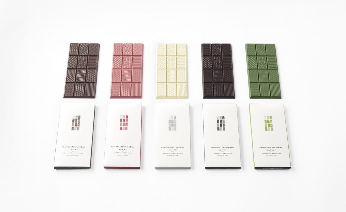 wallpapermag's tweet photo. Nendo’s chocolates give texture a taste: https://t.co/xcnA7xbO9a https://t.co/ZqEjXw7ihD