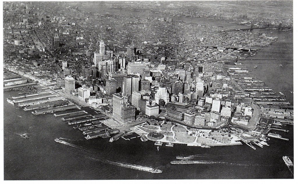 #NYC  #newyorkcity #history  #urbandesign 1924 view, beginning of urban densification! what about its evolution?
