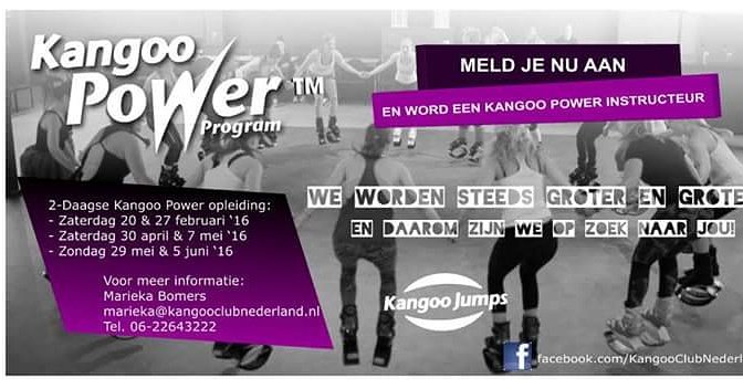 Instructeurs opleiding Kangoo Jumps, we worden steeds groter en daarom zijn we op zoek naar jou! #FIBO #Kangoojumps
