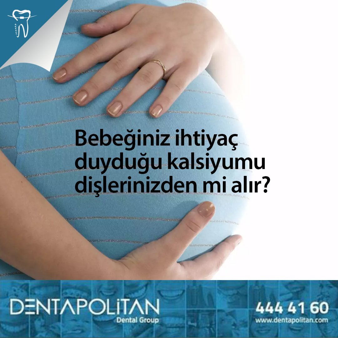 Bebeğiniz ihtiyaç duydugu kalsiyumu dişlerinizden mi alır? Yanıtı cnnturk.com/saglik/hamilel… <a href="/cnnturk/">CNN TÜRK</a> #dentapolitan