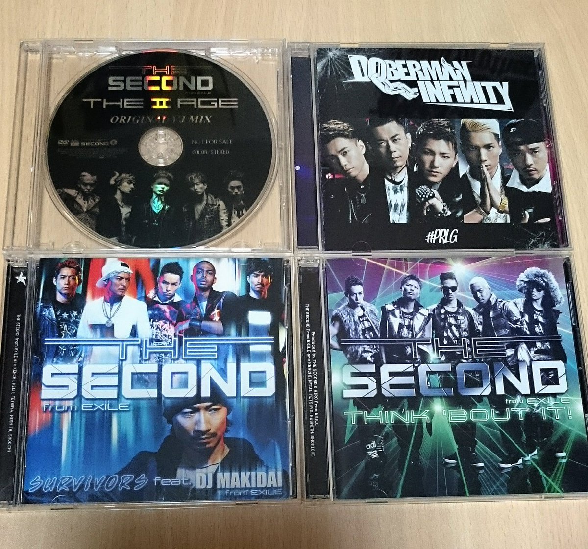 exjsbgene_24's tweet photo. 拡散お願いします！
100～800円でCD(ほぼDVD付き)譲ります。
詳しい値段は聞いてください😌
リプお待ちしてます🙇
EXILE TRIBE SECOND 三代目 Dream DJ MAKIDAI COLOR DI https://t.co/xjLXFkZYUG