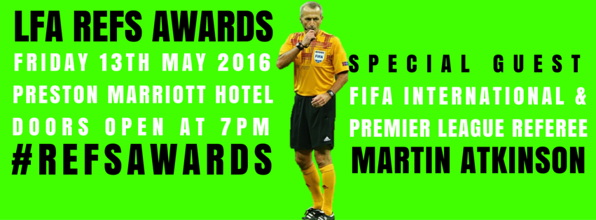 LFARefs's tweet photo. #refsawards is coming in May 2016.  Book now to avoid disappointment - https://t.co/Bow2xHqKkf https://t.co/juRD8pHZBk