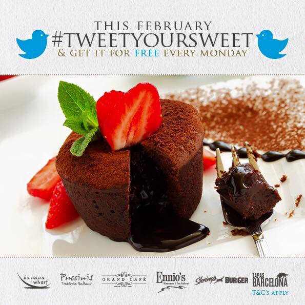 #tweetyoursweet to us today and get it for #Free #oceanvillage #southampton #freestuff