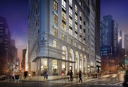 Bisnow's tweet photo. Inside Nordstrom's New 363k SF Flagship Store https://t.co/20iRjiXYq0 #cre #ExtellDevelopment #Nordstrom https://t.co/8QhTO1HDzy