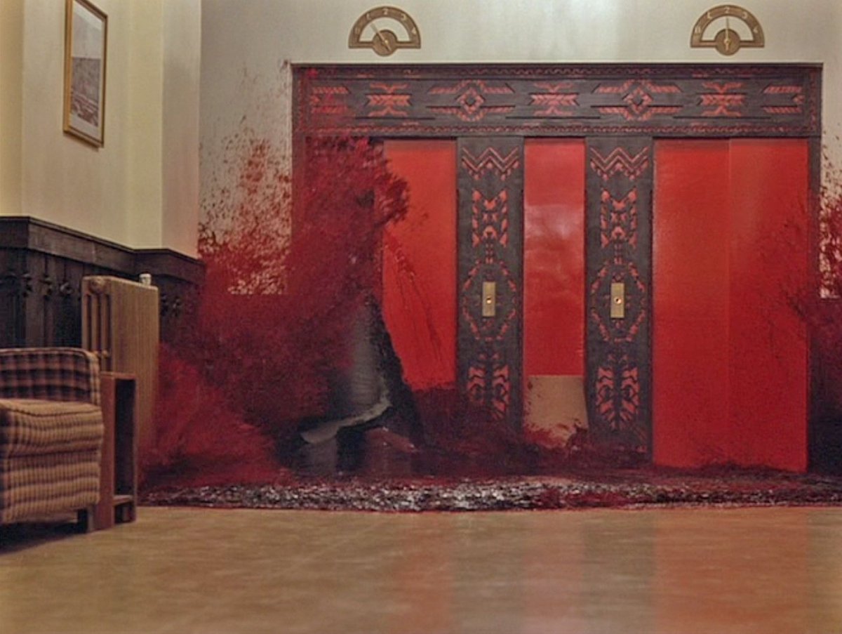 Now imagine if all this #blood was #poop.  Then you've got our #TheShining episode.  #brownsound #alwayssorry
