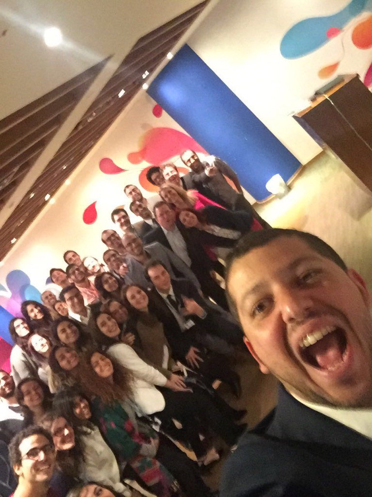 fadielhamy's tweet photo. Allhands with John Salerno #cairocoe #gbs #tssoemea  presales Cairo team :) @BGrubelnig @hegazy_mea @anhamdy8 https://t.co/wcvaPrc7Nr