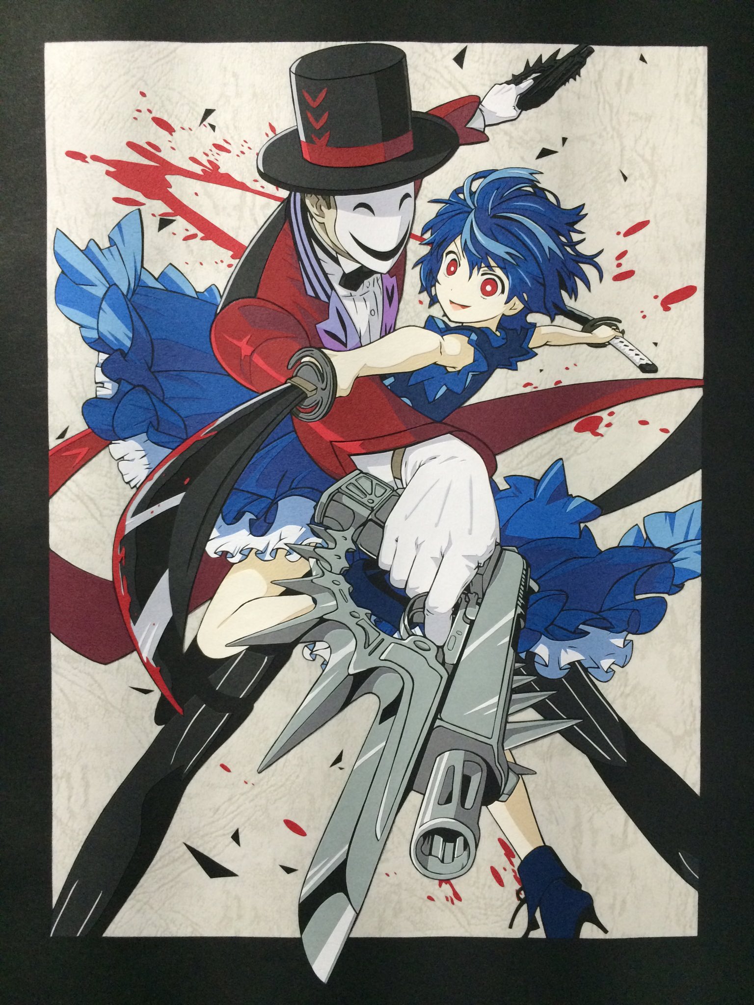 やっくん ミカヅキモ Ar Twitter 切り絵 ブラックブレットから蛭子影胤と小比奈 T Co M3tqcuqeo9 Twitter やっくん ミカヅキモ Ar Twitter 切り絵 ブラックブレットから蛭子影胤と小比奈 T Co M3tqcuqeo9 Twitter