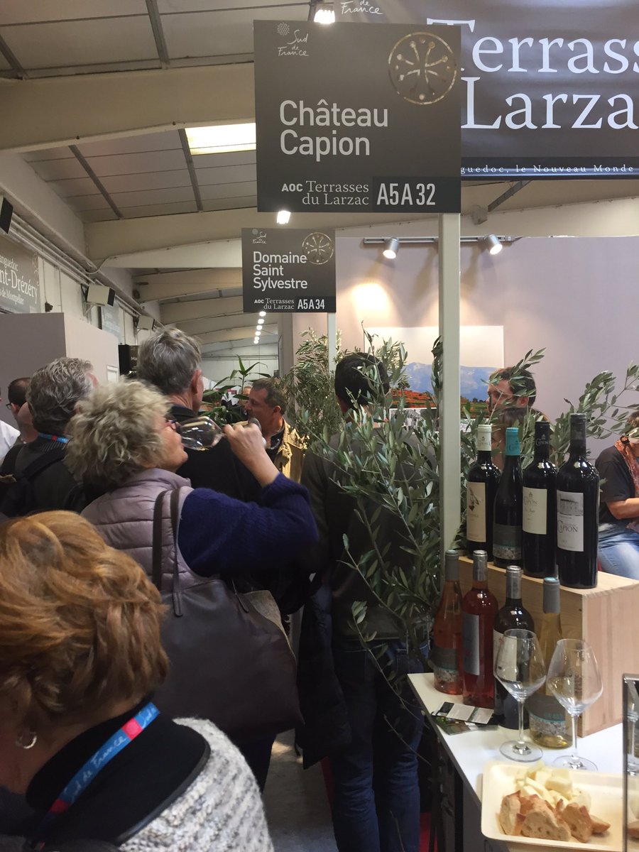 ChateauCapion's tweet photo. #VINISUD2016 c'est parti pour 3 jours et nuits!!! https://t.co/ItSMPvkmEK