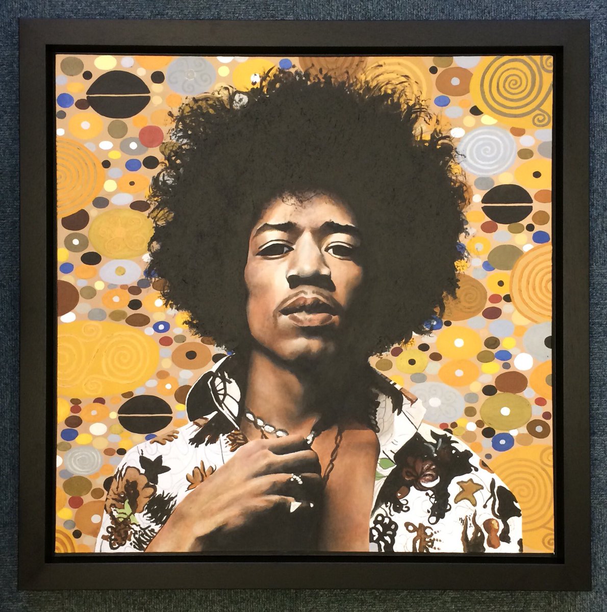 keeleysframing's tweet photo. Metre square painting of #jimi hendrix, deep shadow frame.
#legend #art #rdgnow #altreading #reading guild artists https://t.co/1pLAa6y9nO