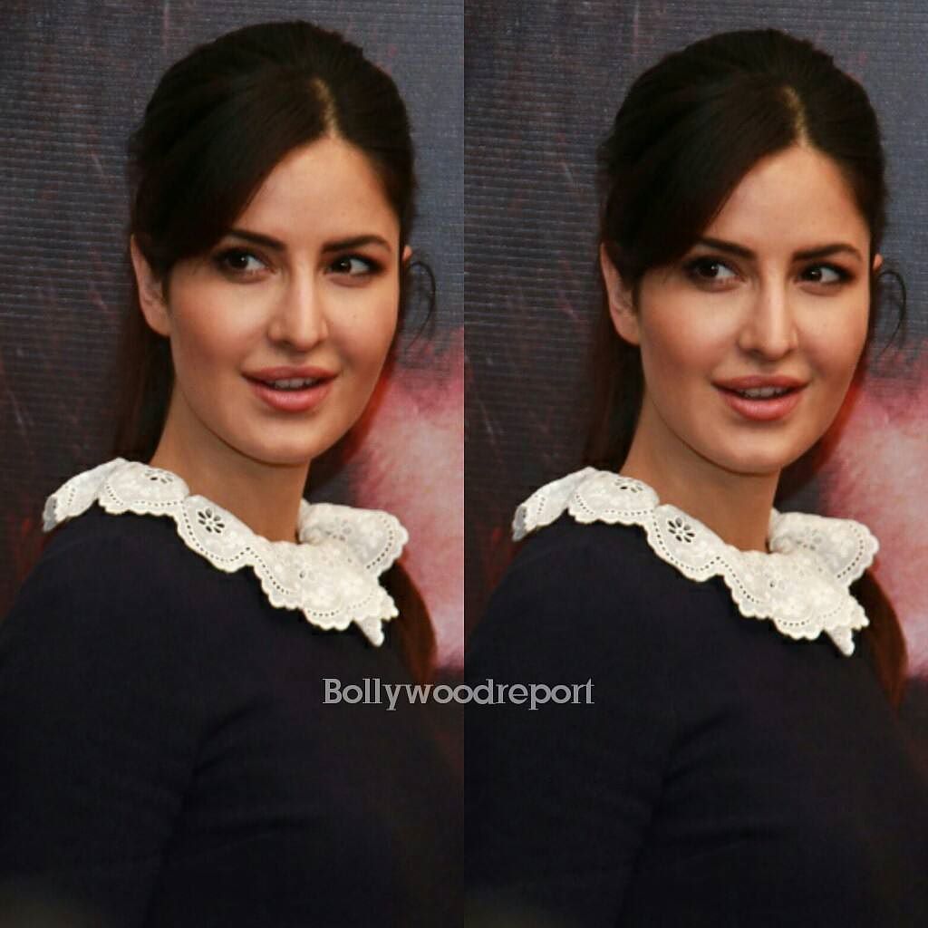 Katrina Kaif  closeup Look from the promotions of movie Fitoor at in New Delhi.<a href="/BOLLYWOODR/">Bollywood Business</a>… instagram.com/p/BBzfn2OqCcJ/