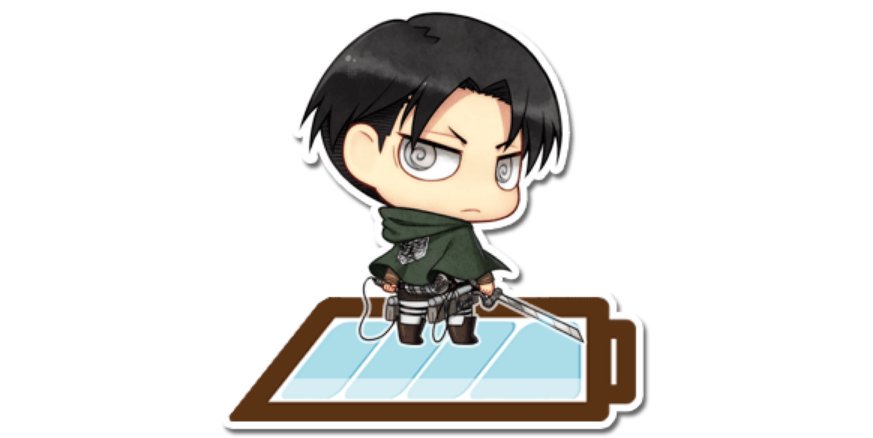 “Levi”Battery Widget for Android play.google.com/store/apps/det… #attack_on_titan_battery
