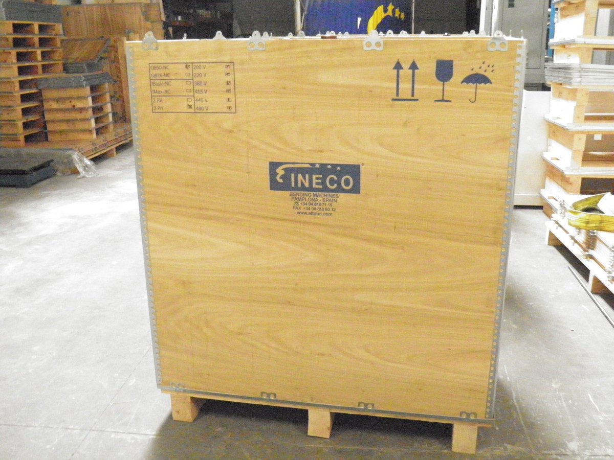 INECOBendingMac's tweet image. #INECO #Bendingmachines ready for shipment to USA