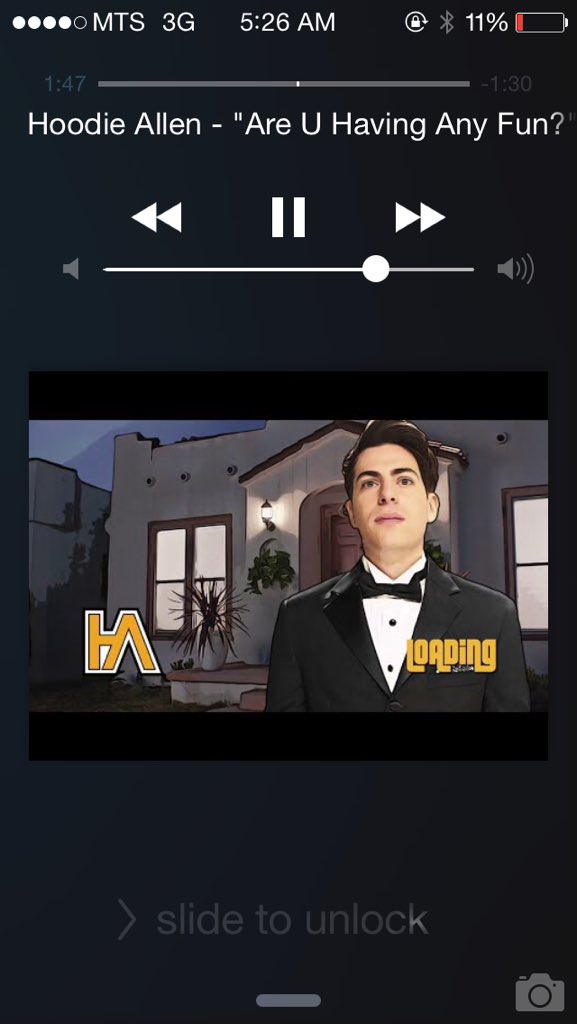 Alxh_r's tweet photo. @HoodieAllen great song hoodie🎶 great beat and rhymes love it bro #areyouhavinganyfun #HappyCamper https://t.co/uxDwxMb8Z6