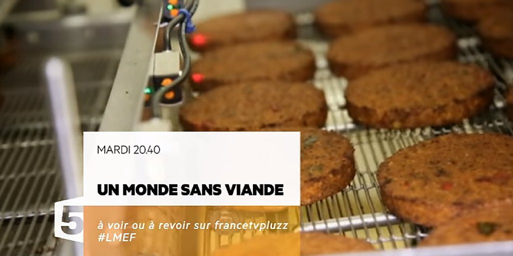 Francetele's tweet photo. 🍗 Préparez-vous à un monde sans viande ! Rendez-vous demain à 20h40 sur @France5tv
▶ https://t.co/ROz3ihQ6l4 https://t.co/C5XXSCPMVQ