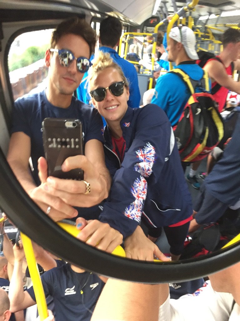 TomDaley1994's tweet photo. On the bus to training #Rio #Road2Rio #BusWs ๐ง๐ท๐ง๐ท๐ง๐ท @toniacouch https://t.co/5QJJeXq3HD