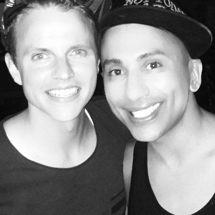 jureich's tweet photo. Starting #mcm with these two handsome #RoyHaylock aka @thebiancadelrio & #ShaneJenek aka @courtneyact LOVE THEM πππ https://t.co/aSpbvl5VWZ