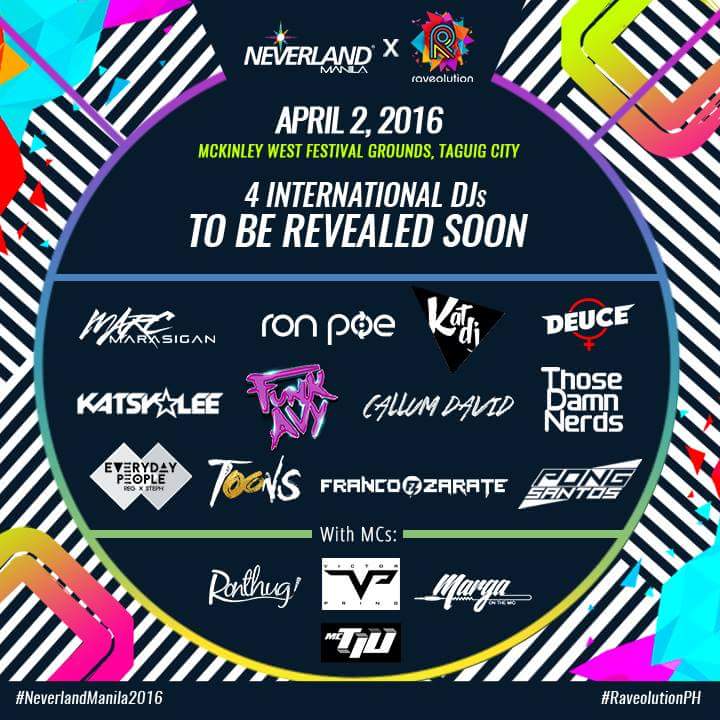 romzhimself's tweet image. We also have renowned local djs to spice up your summer!!! Lets go!!! 🔥 Galantis For NxR #NeverlandxRaveolution