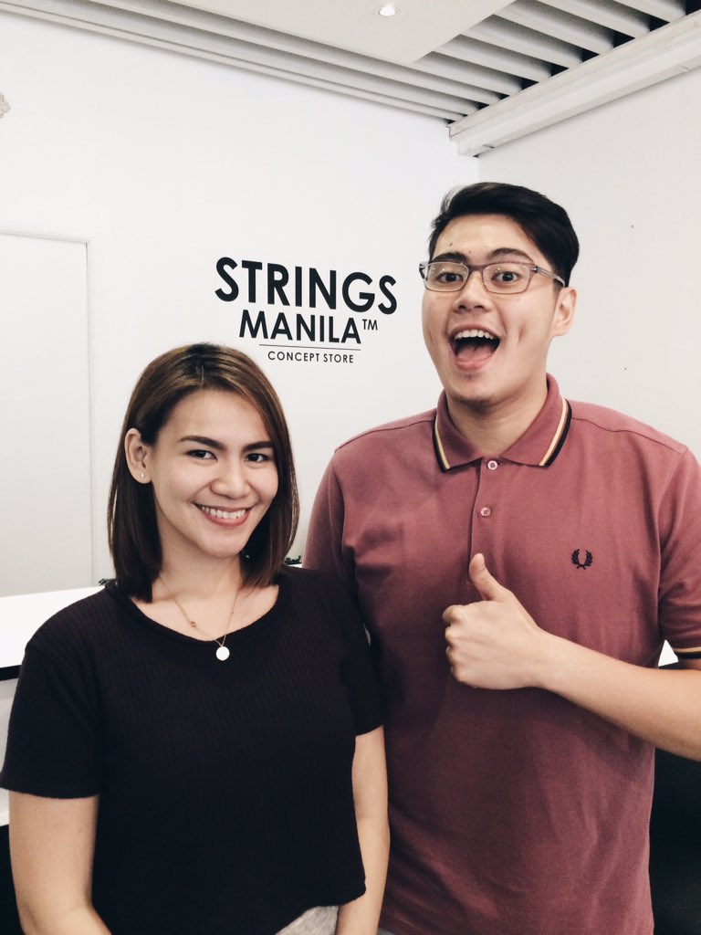enzodionisio's tweet photo. A little reporting for BrodJourn with Strings Manila's soft opening as our topic. Visit their concept store in Taft! https://t.co/jLdWoYAc7K