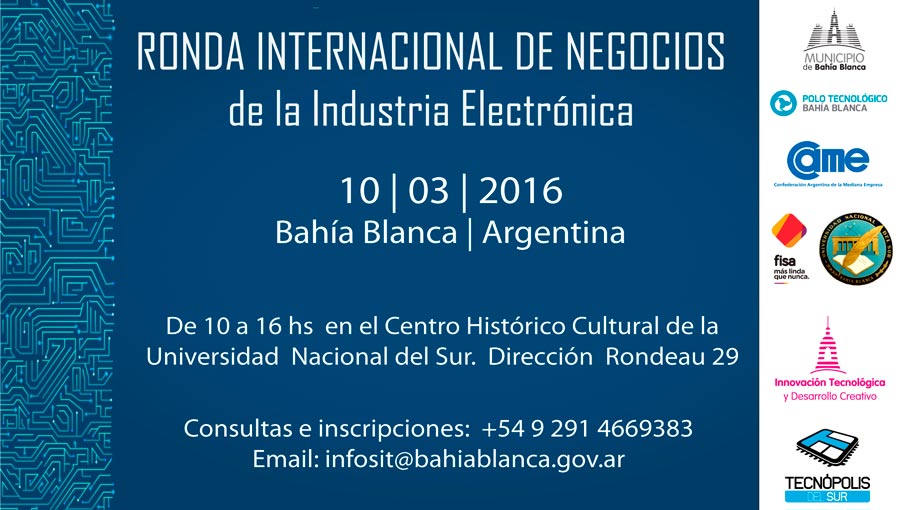 turismombb's tweet image. Dos Rondas de Negocios Internacionales en #BahiaBlanca en el marco de @fisabahiablanca 2016: fisa.com.ar