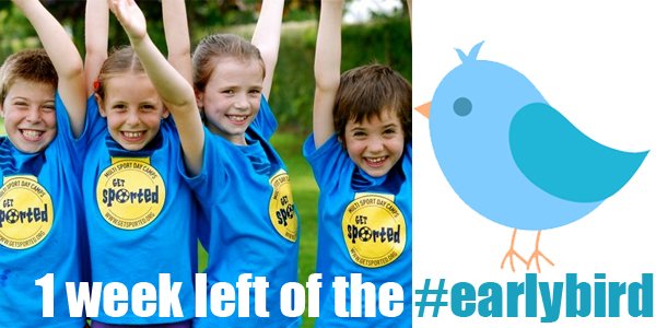 GET_Sported's tweet image. Don't forget - book now for Easter and get the early bird rates!! **Sale ends Sunday 21st Feb! @bathmums @Netmums