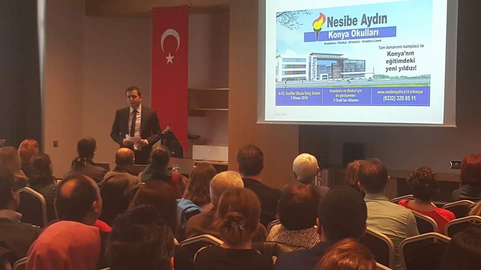 NesibeAydinKNY's tweet photo. Prof.Dr.Erten GÖKÇE hocamıza ve tüm velilerimize katılımlarından dolayı teşekkür ediyoruz. #NesibeAydınKonyaOkulları https://t.co/rlsqoLAA3g