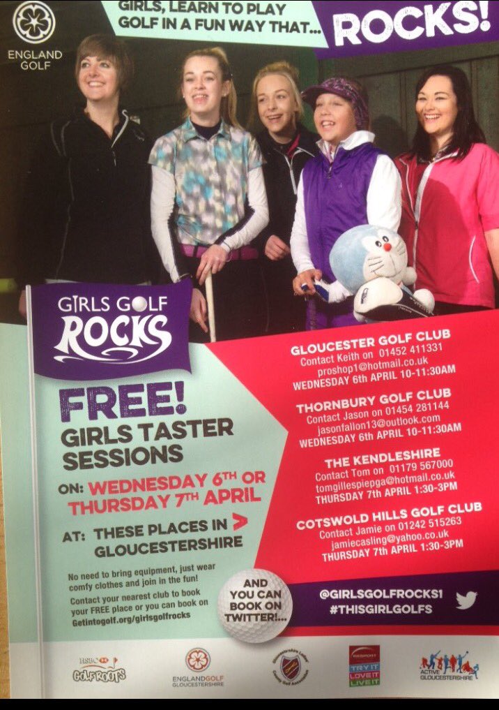 Glos Ladies Golf tweet media