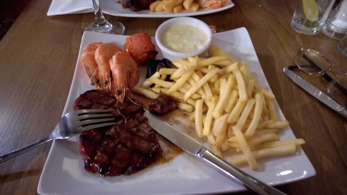 Tucking into a meal last night South African style..yum yum https://t.co/xWevOtO57f<a href="/tag/panties"class="tags"><span>#panties</span></a><a href="/tag/knickers"class="tags"><span>#knickers</span></a>