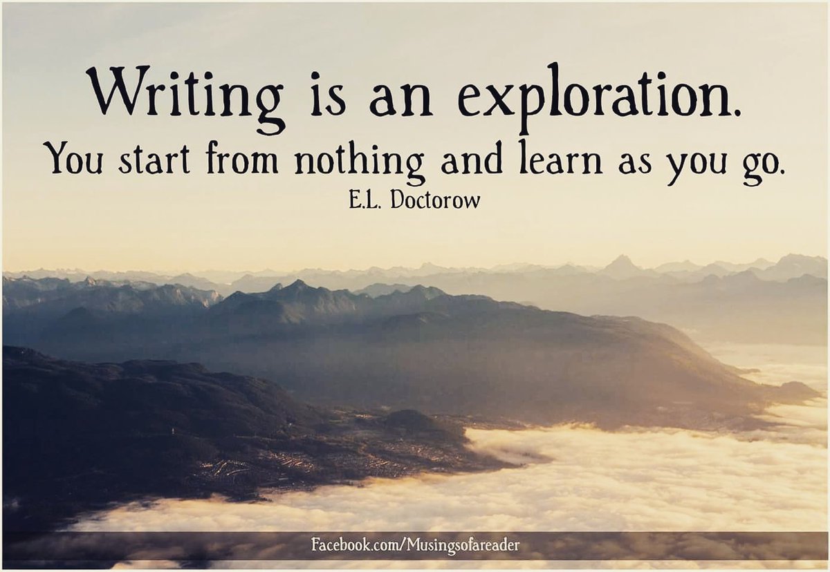 MusingsReader's tweet photo. #eldoctorow #writing #Explorer  #writingtips #bookbloggers #bookbites #author #bookblog #BookWorm #books #love https://t.co/KZszSTftdG